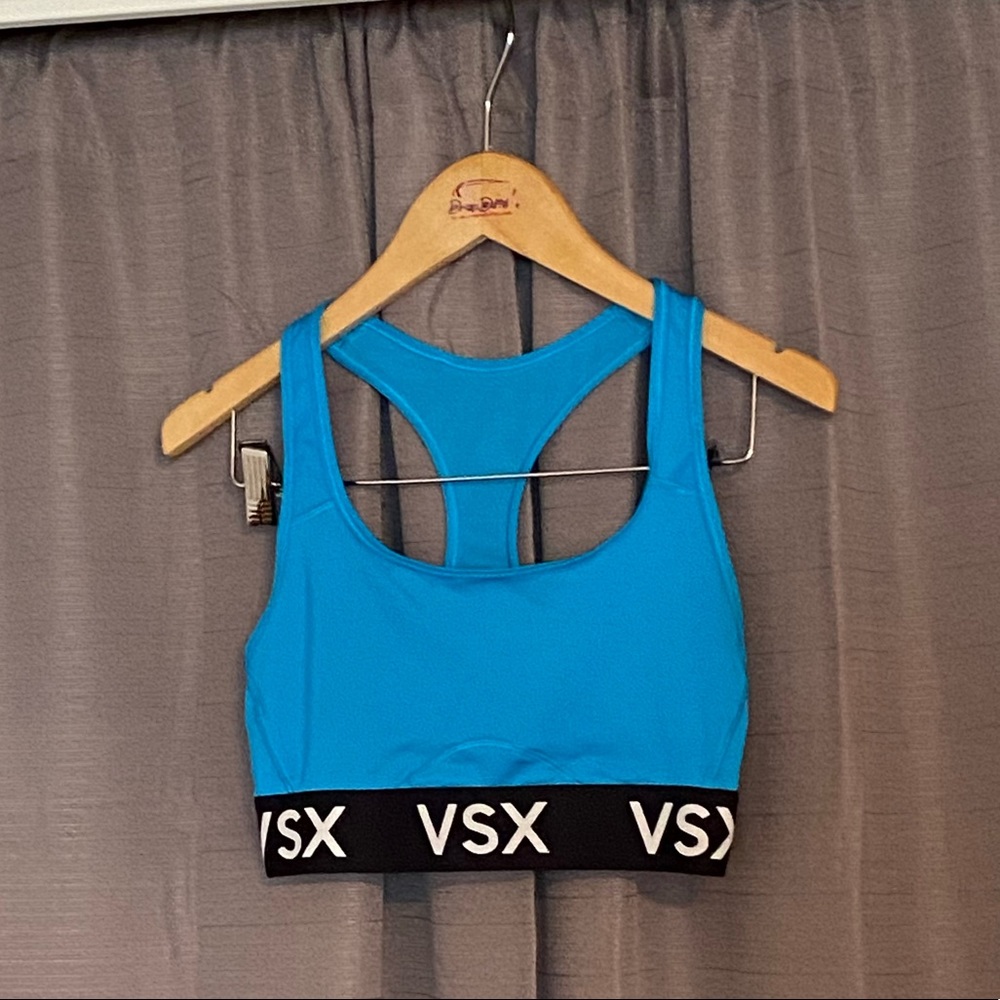 Blue Victoria’s Secret Sports Bra